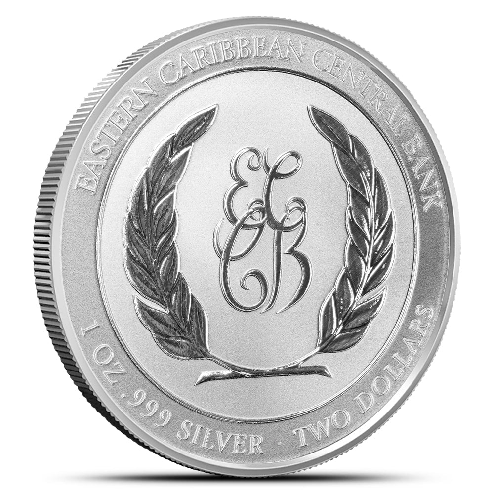 2024 1 oz EC8 Silver Antigua Barbuda Rum Runner and Kraken Coin - Image 2