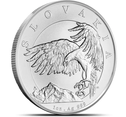 2024 1oz Niue Silver Slovakia Eagle Coin