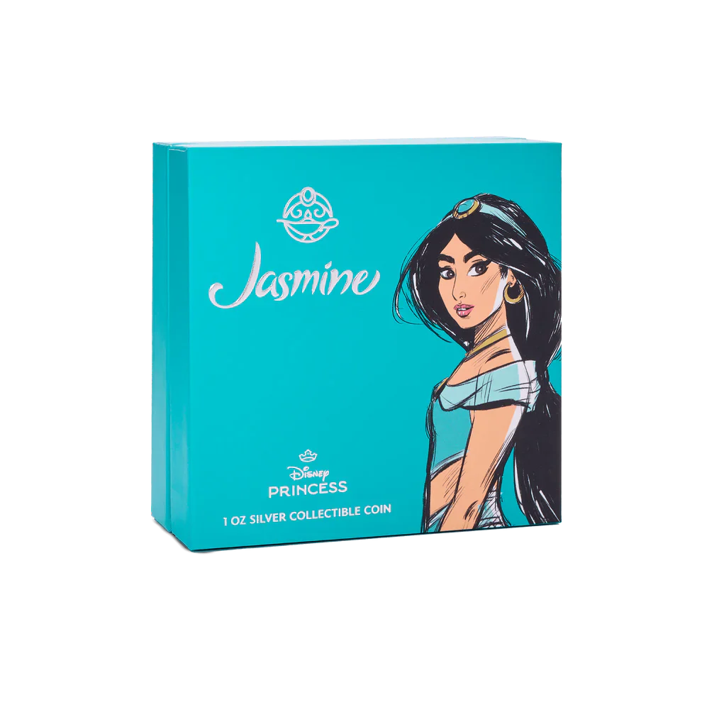 2024 Disney Princess - Jasmine 1oz Silver Coin - Image 3