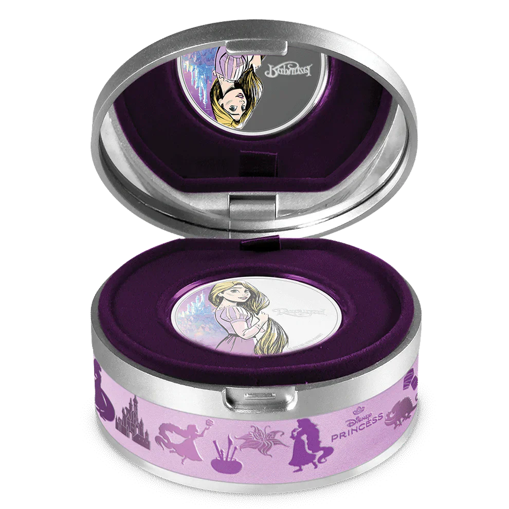 2024 Disney Princess - Rapunzel 1oz Silver Coin - Image 3