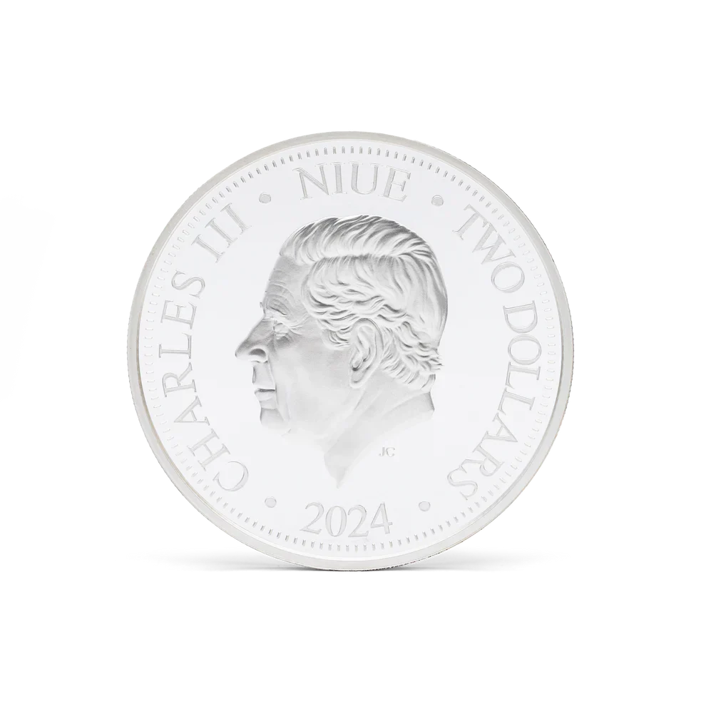 2024 Lion King 30th Anniversary - Scar 1oz Silver Coin - Image 2