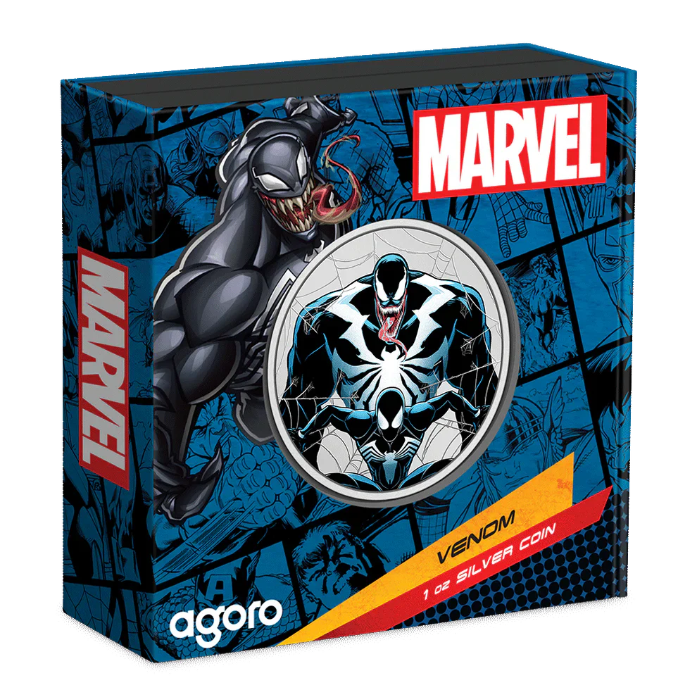 2024 Marvel - Venom 1oz Silver Coin - Image 3