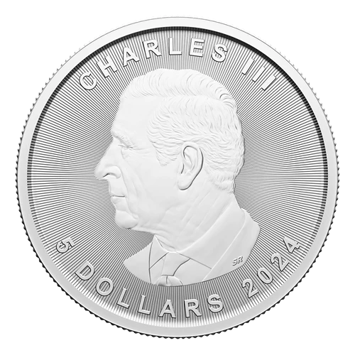 2024 1oz Silver Coin – Treasured Silver Maple Leaf First Strikes: Congratulations Privy Mark - Image 3