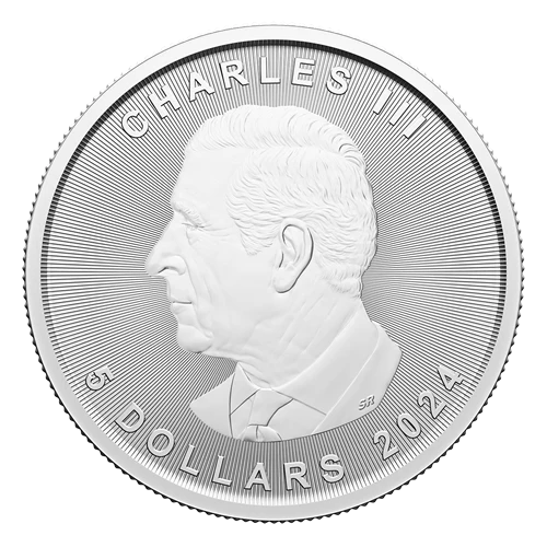 2024 1oz Silver Coin – Treasured Silver Maple Leaf First Strikes: Year of the Dragon Privy Mark - Image 3