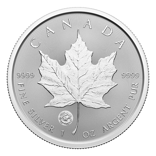 2024 1oz Silver Coin – Treasured Silver Maple Leaf First Strikes: Year of the Dragon Privy Mark - Image 4