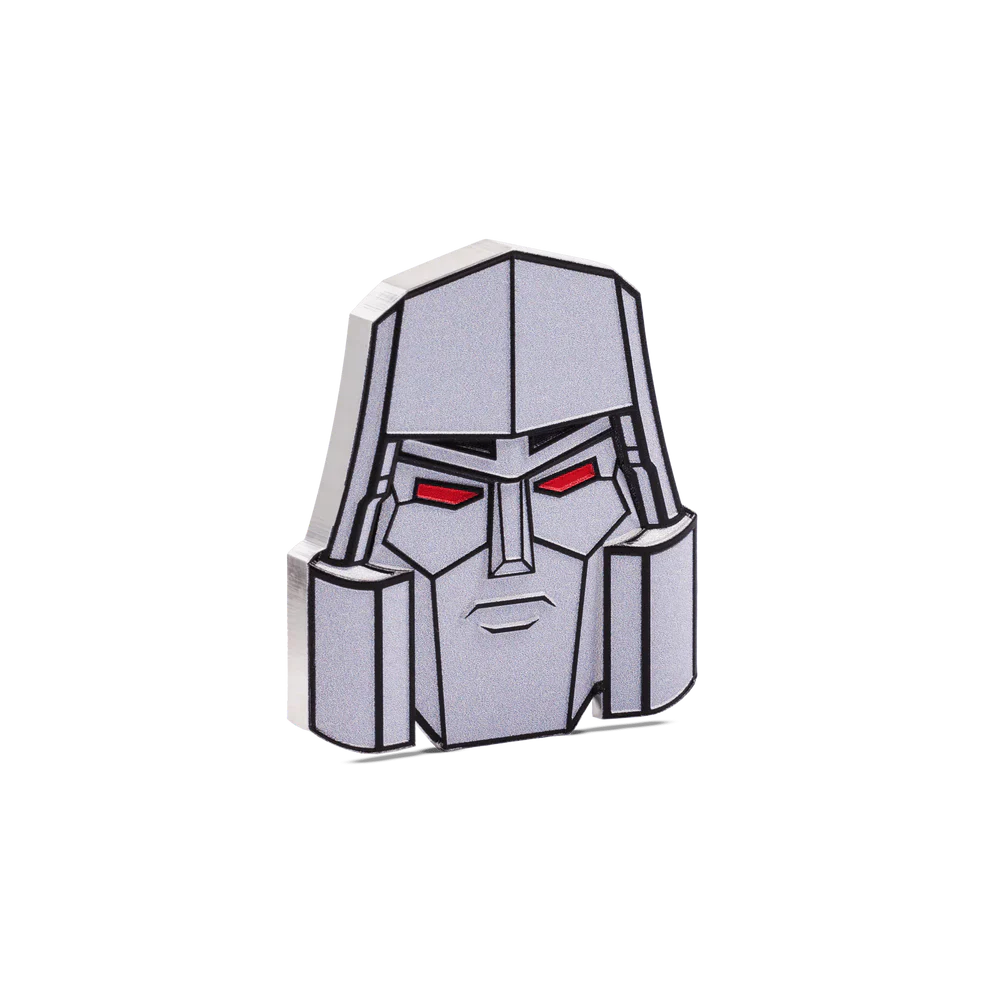 2024 Transformers Heads - Megatron 1oz Silver Coin