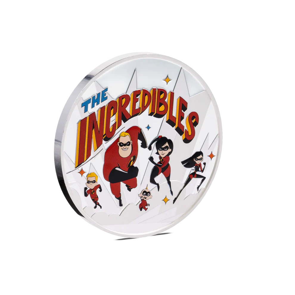 2024 The Incredibles 20th Anniversary 3oz Silver Coin