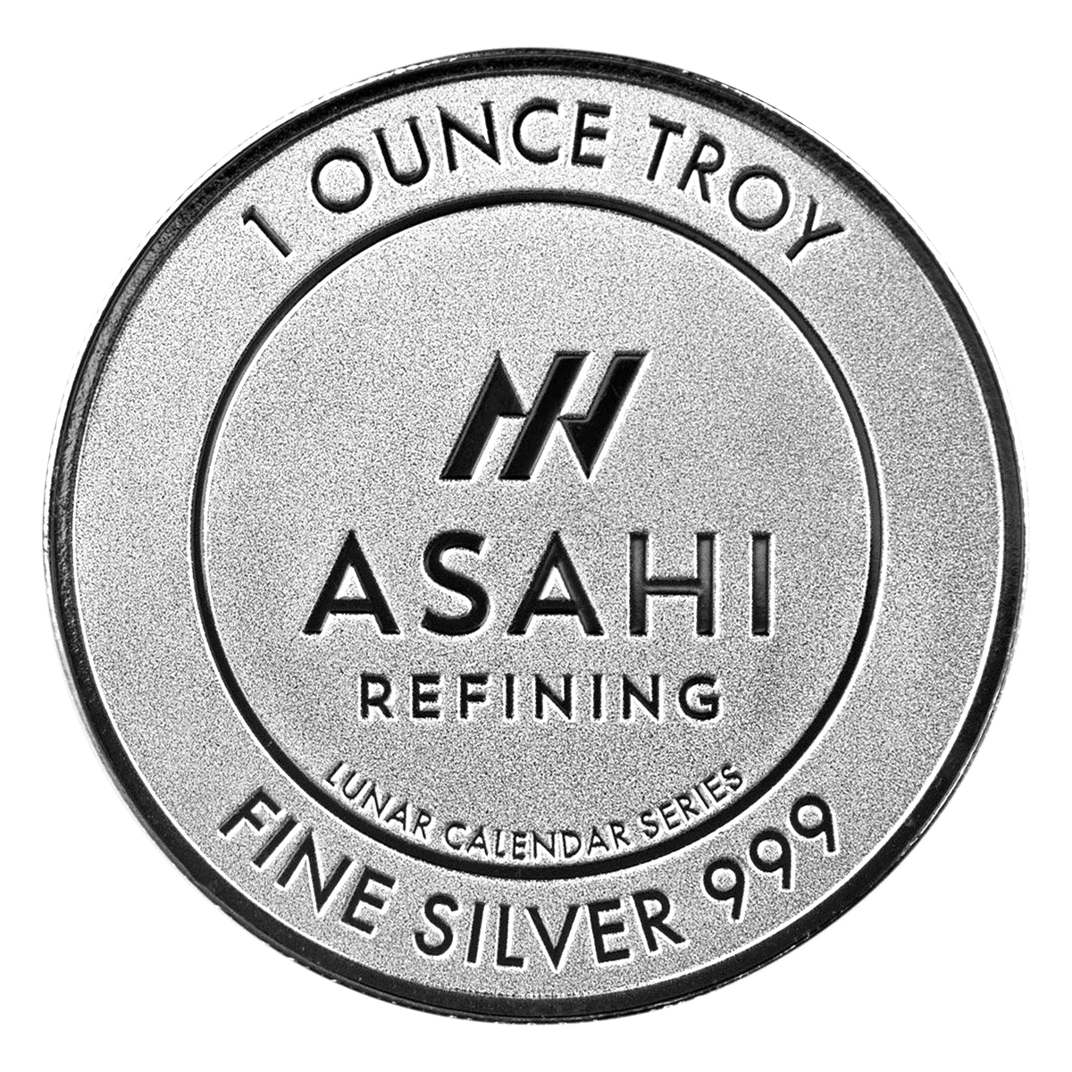 2024 Asahi Lunar Dragon Silver 1oz Round - Image 2