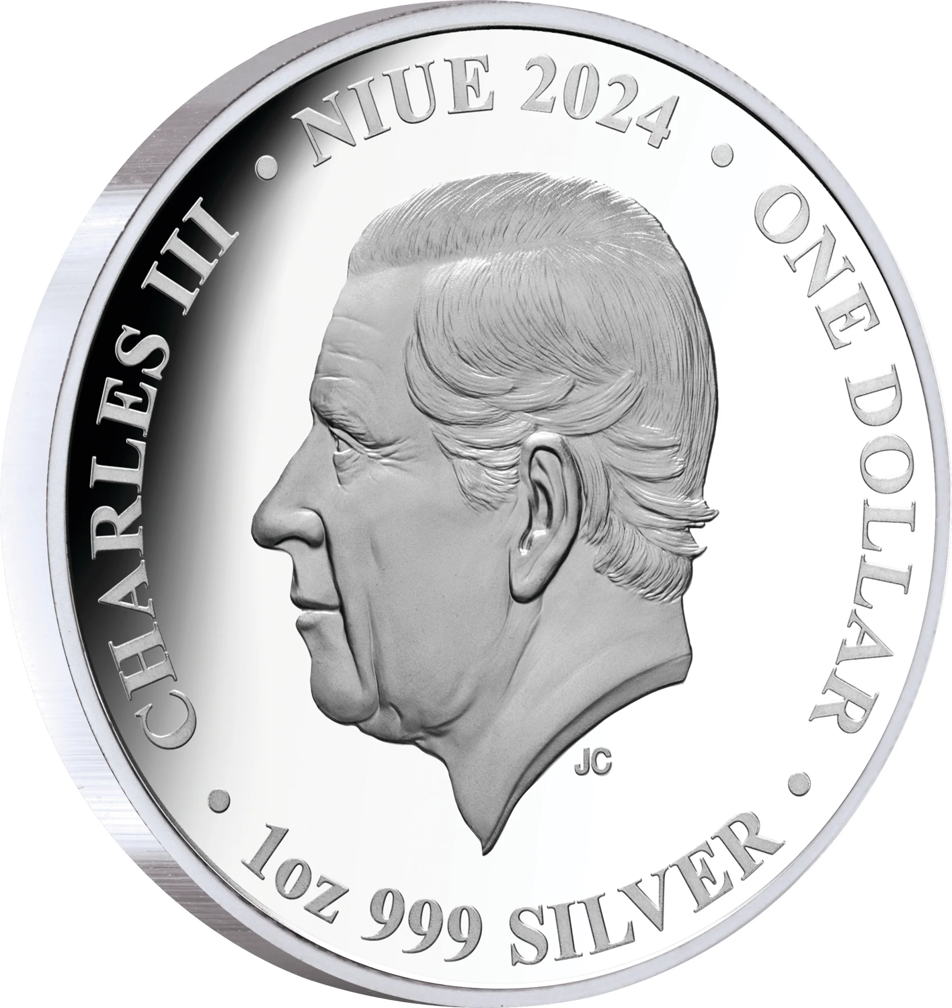 2024 Baby Dingo $1 1oz Silver Proof Coin - Image 4