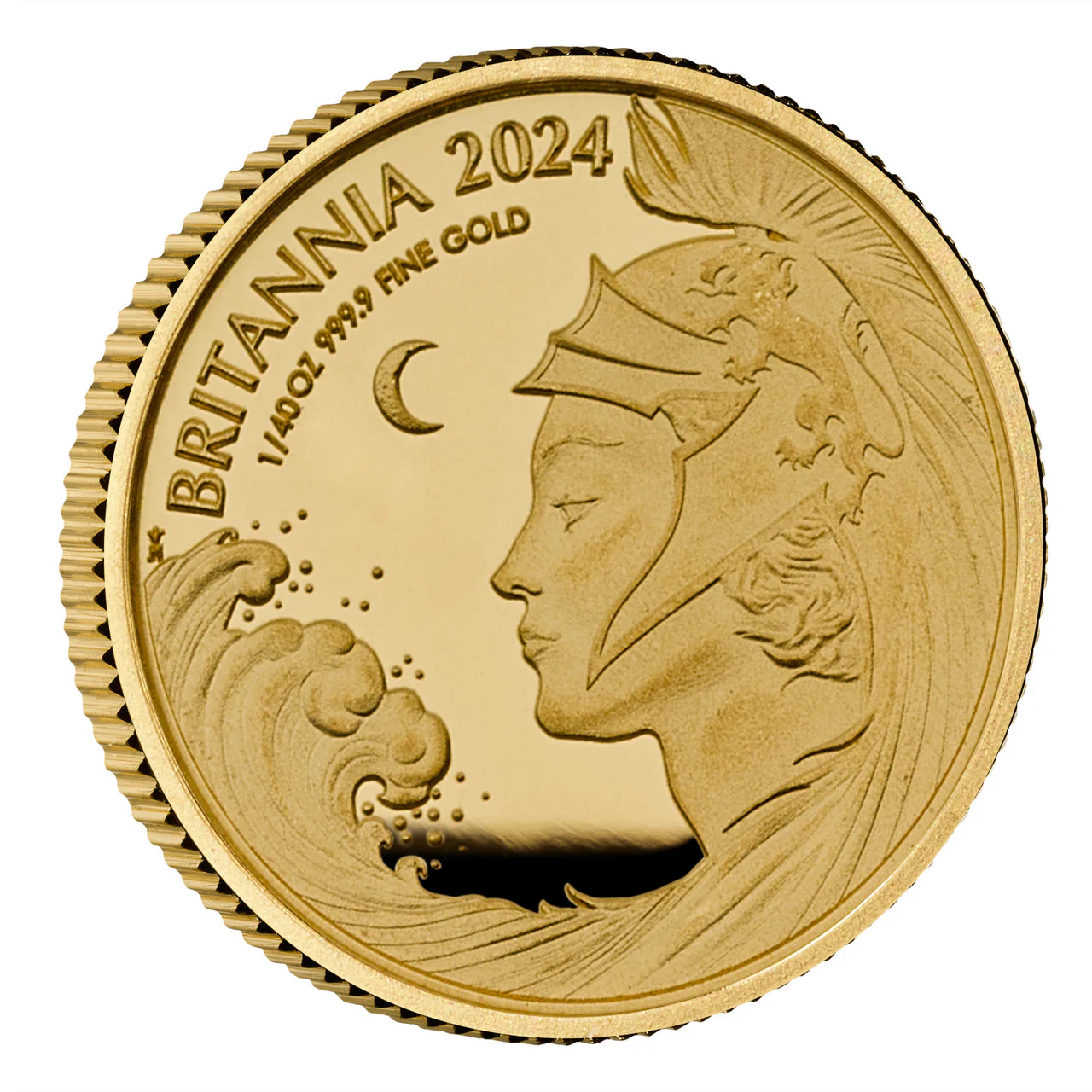 2024 Britannia UK 1/40oz Gold Proof Coin - Image 3