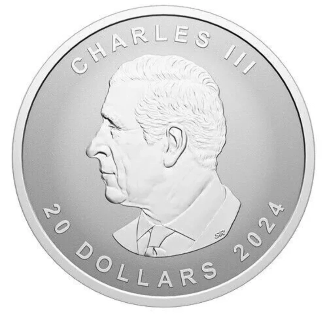2024 Canada $20 Ultra-High Relief 1oz Silver Maple Leaf Coin - Image 2