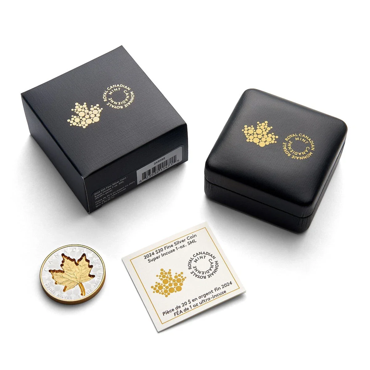 2024 Canada Super Incuse 1oz Silver Proof Coin - Image 4