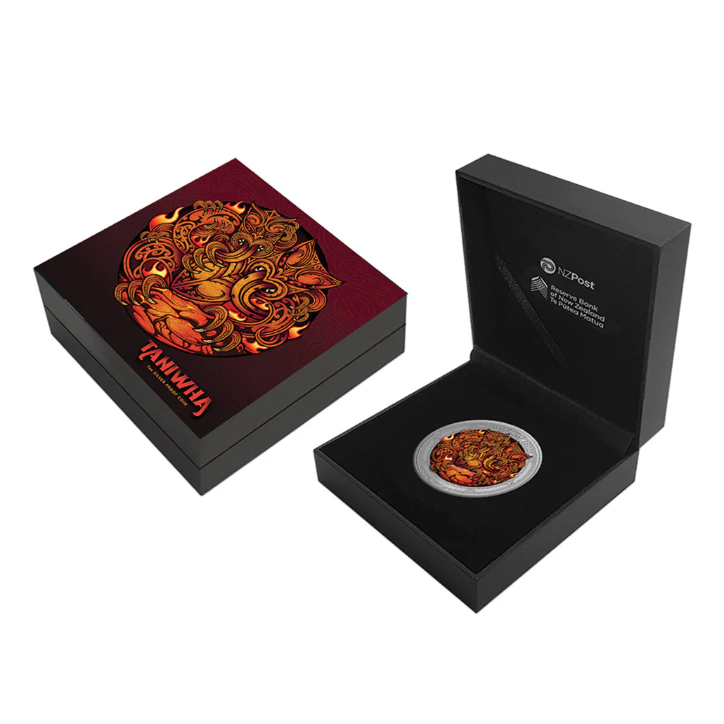 2024 Cave Taniwha 1oz Silver Proof Coin