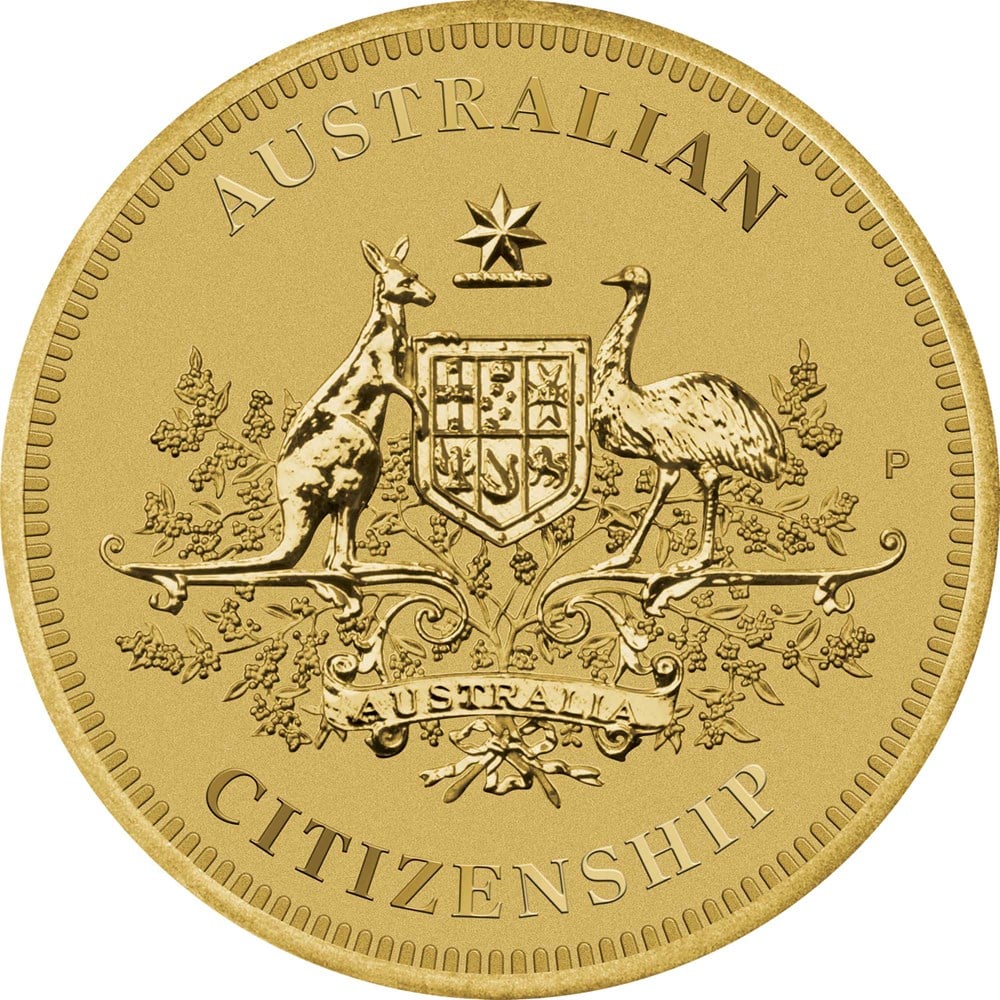 2024 Citizenship $1 Coin in Card - Image 3