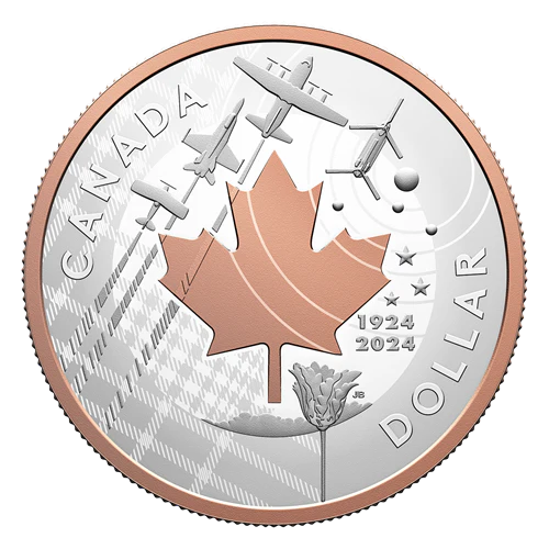 2024 Fine Silver Proof Set - 100th Anniversary of the Royal Canadian Air Force - Image 4