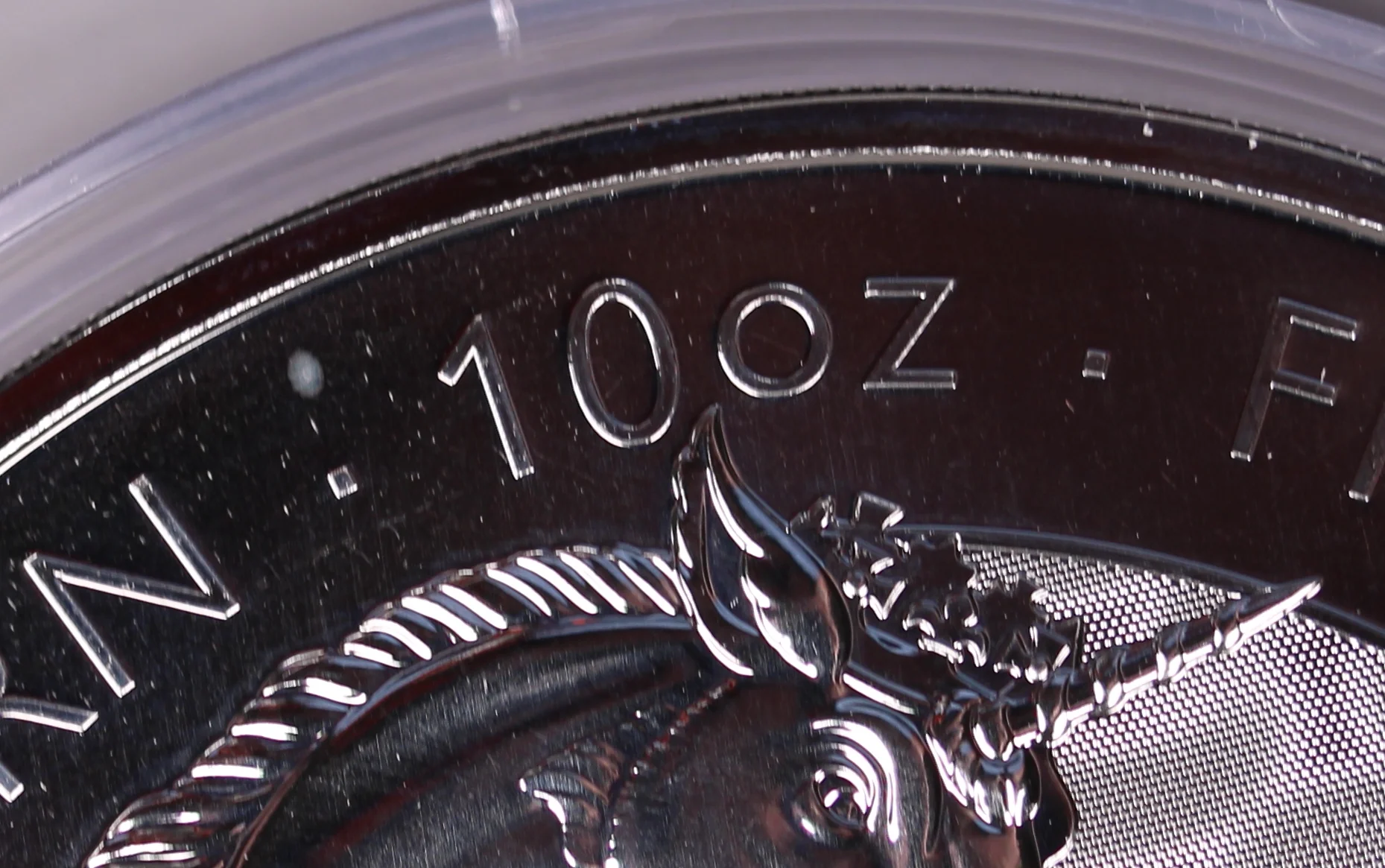 2024 GB Tudor Beasts Seymour Unicorn Silver 10oz Coin - Image 3
