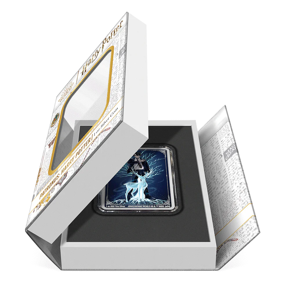 2024 Harry Potter Patronus - Harry Potter 1oz Silver Coin - Image 3