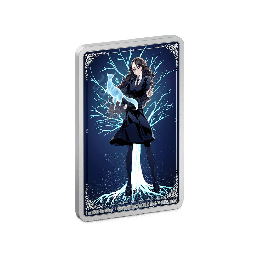 2024 Harry Potter Patronus - Hermione Granger 1oz Silver Coin