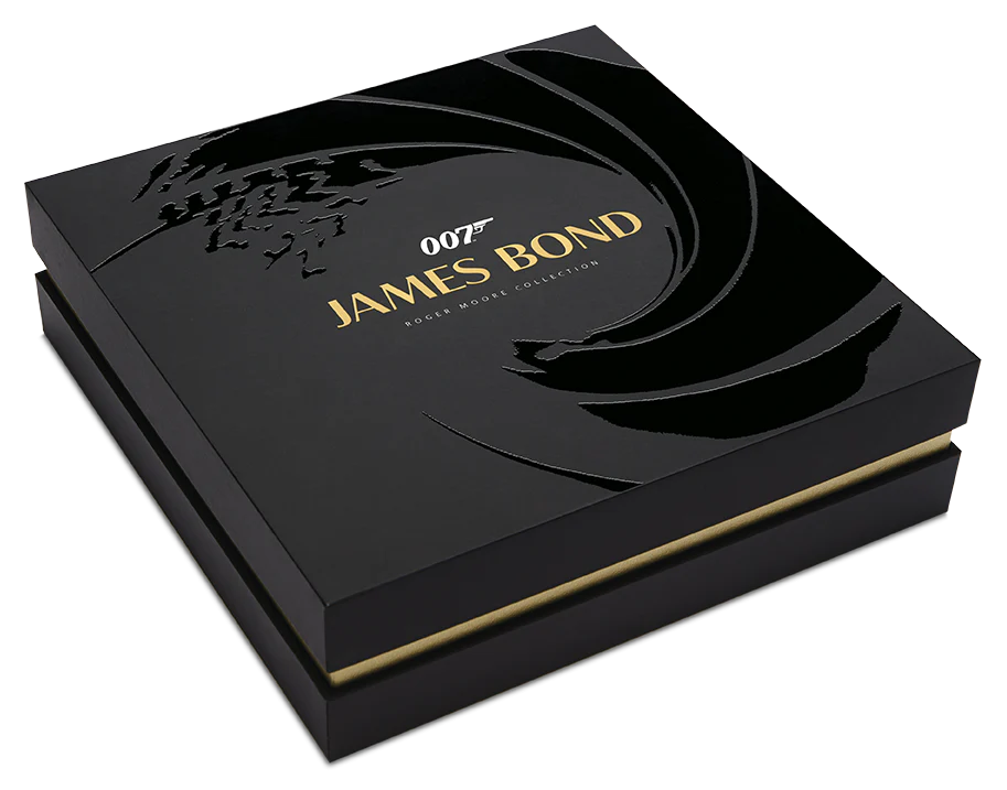 2024 James Bond 007 Roger Moore 8 Coin Silver Proof Collection - Image 4