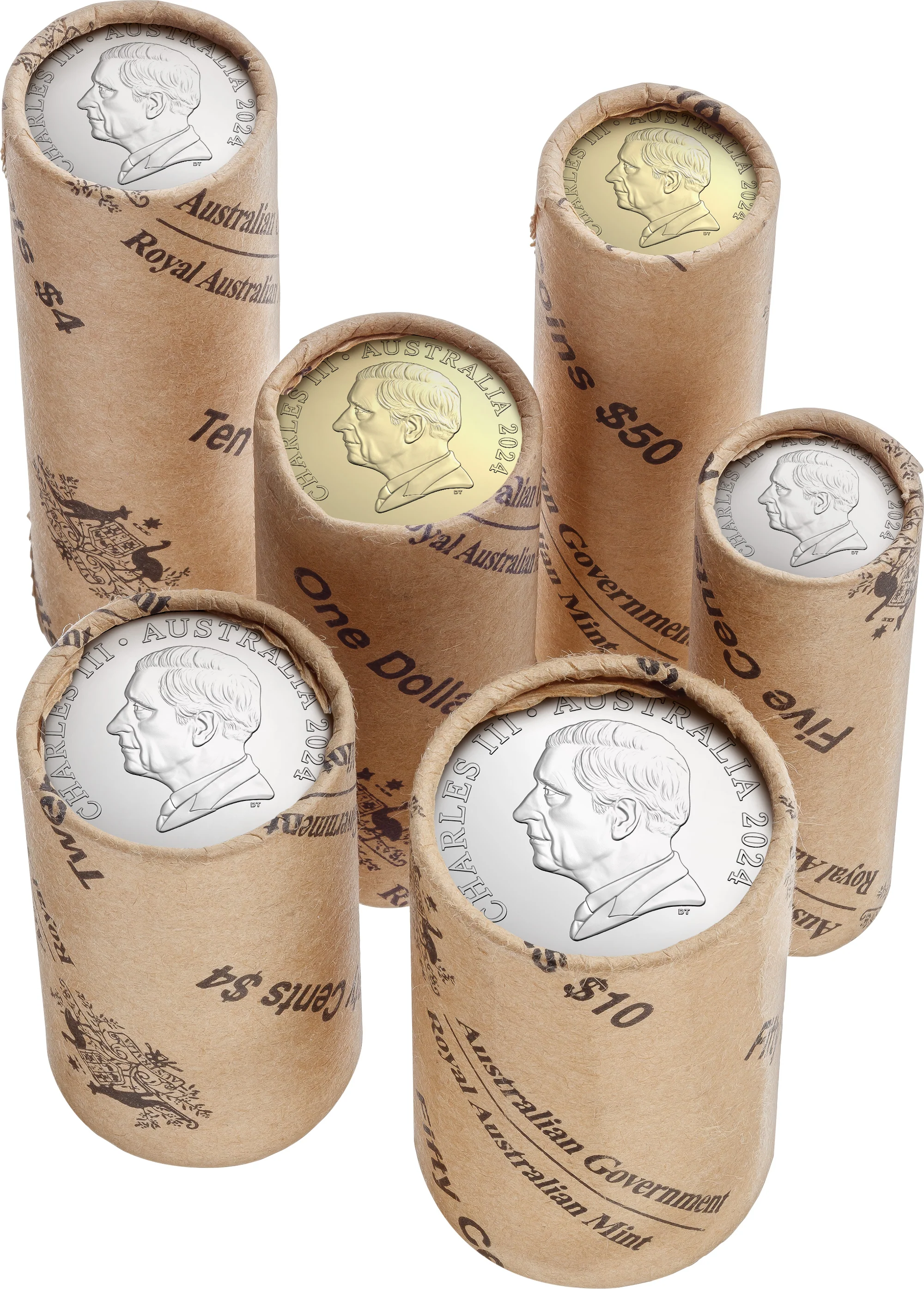 2024 King Charles III Premium Rolled Coin Set - Image 2