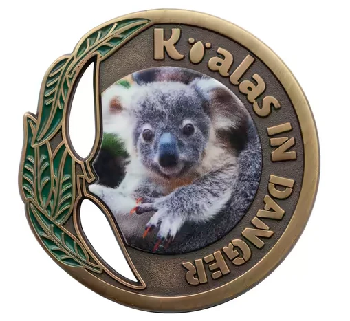2024 Koalas in Danger Medallion Cover QLD - Image 2
