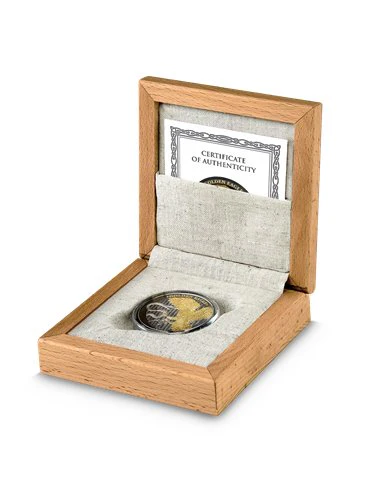 2024 Malta Golden Eagle 5 Euro 1 oz Silver Limited Edition Coin - Image 3
