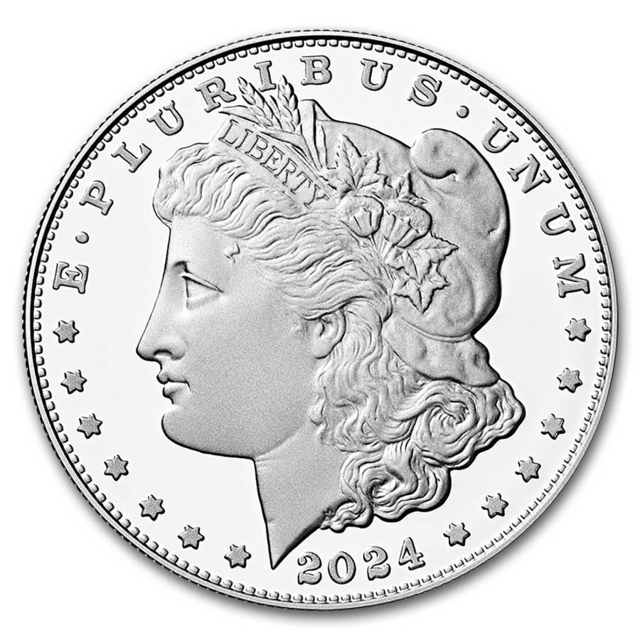 2024-S Proof Silver Morgan Dollar PR-70 PCGS (AR, Black Label) - Image 4