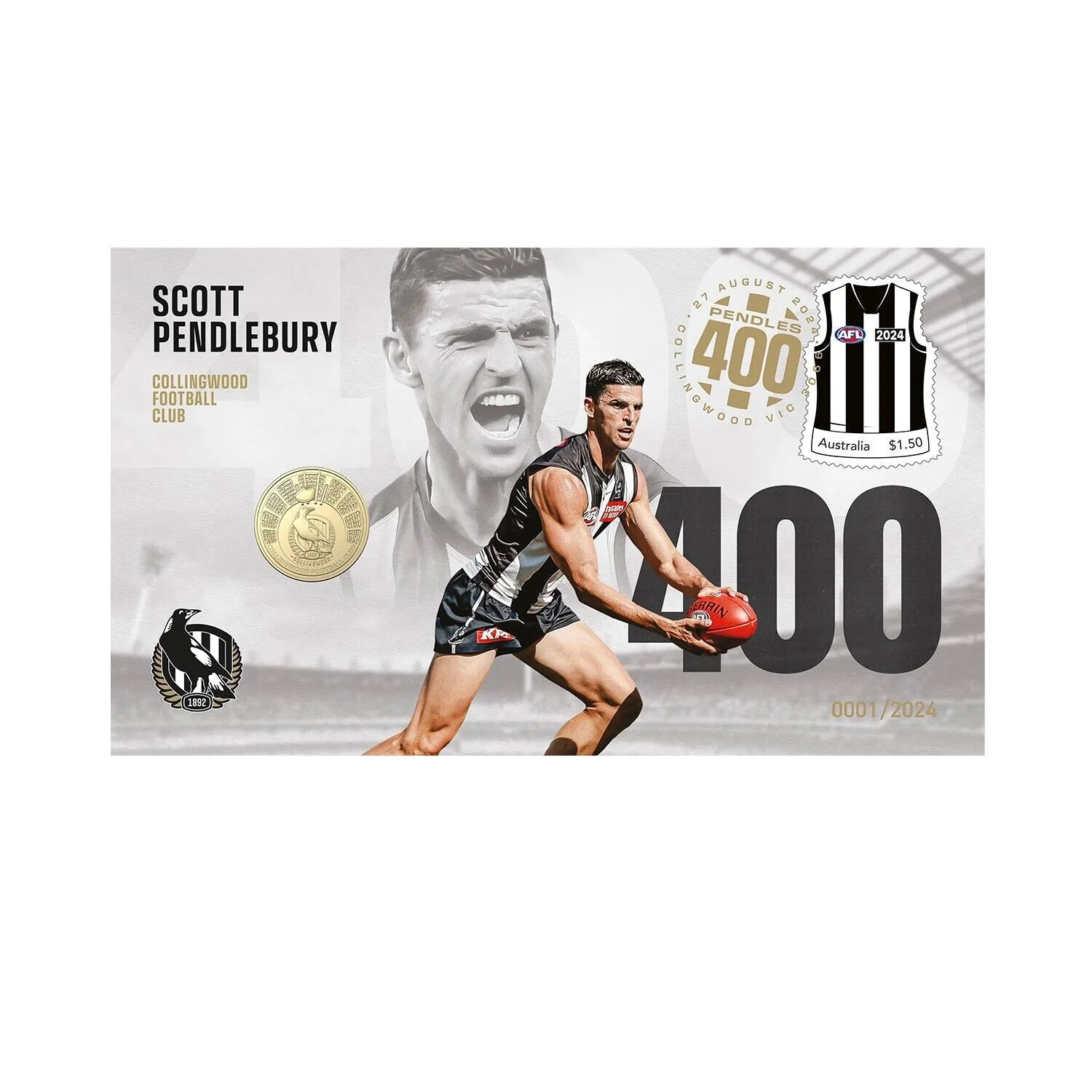 2024 Scott Pendlebury 400 Games PNC