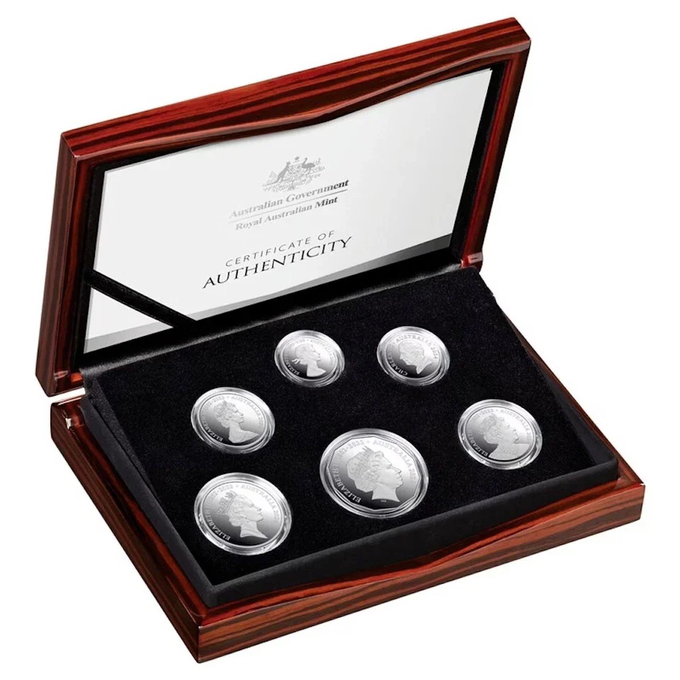 2024 Six-Coin Fine Silver Proof Year Set – Change of Monarch - Image 2