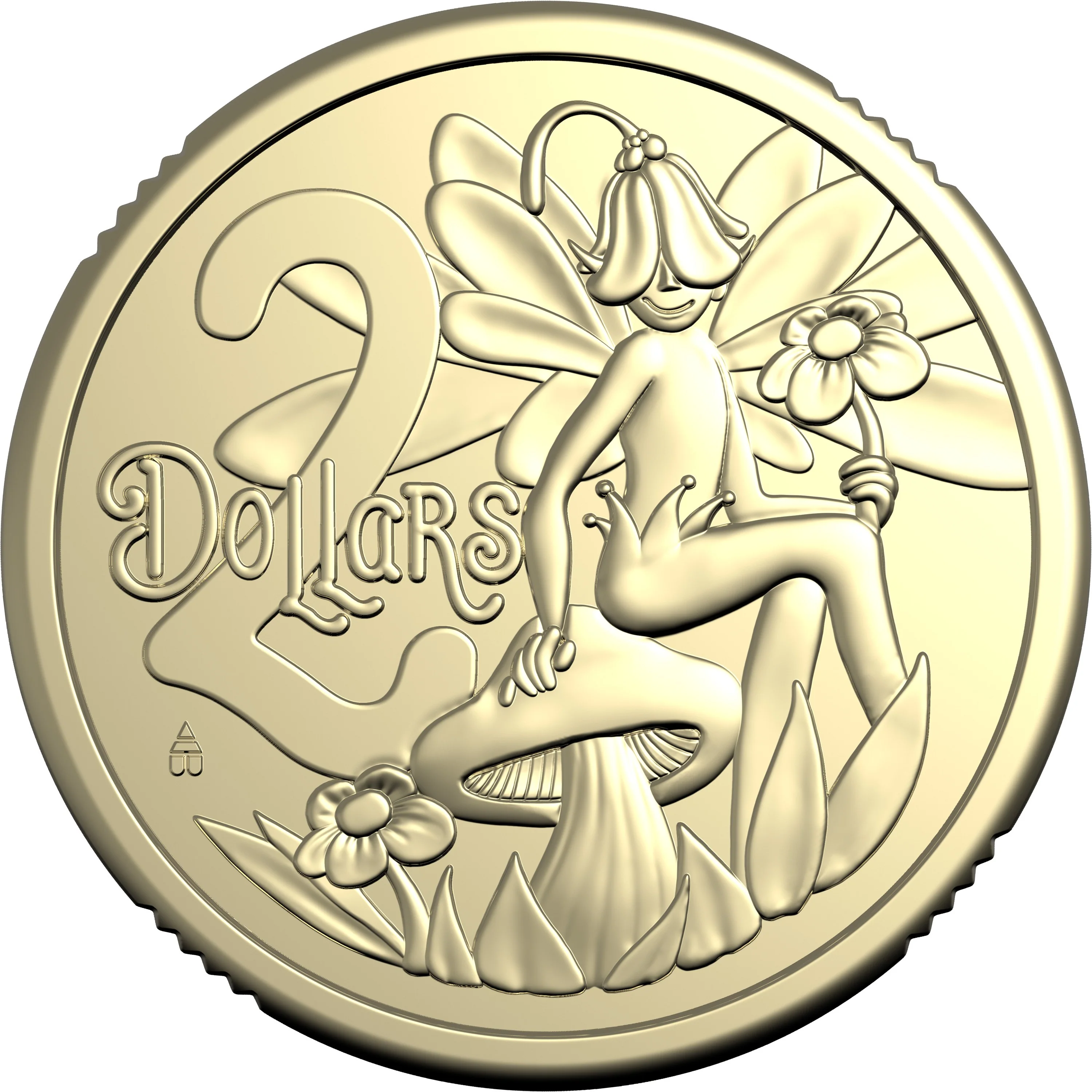 2024 Tooth Fairy $2 Coin on Card - Image 2