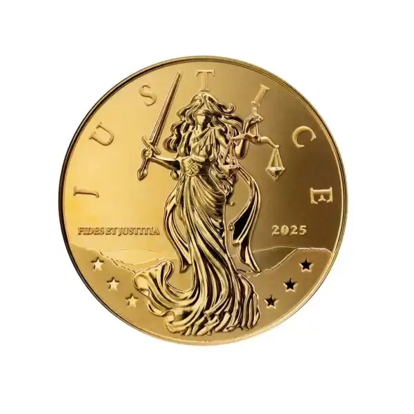 2025 1/10oz Gold Lady Justice Coin