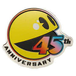 2025 1 oz Solomon Islands Pac-Man 45th Anniversary .9999 Silver Coloured Prooflike Coin