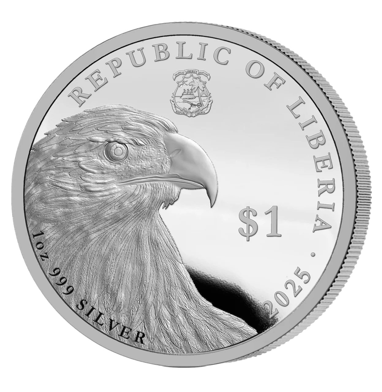 2025 $1 Trump Caesar 1oz Silver Proof Coin - Image 2