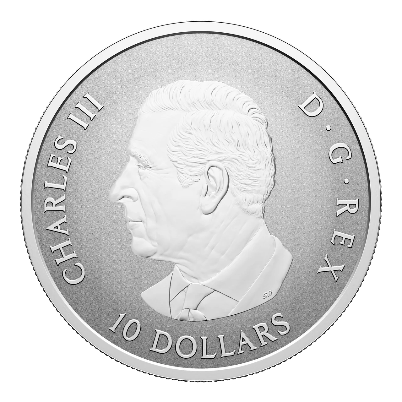 2025 Canada $10 Fine Silver Coin - Gleaming Maple Leaves - Image 2