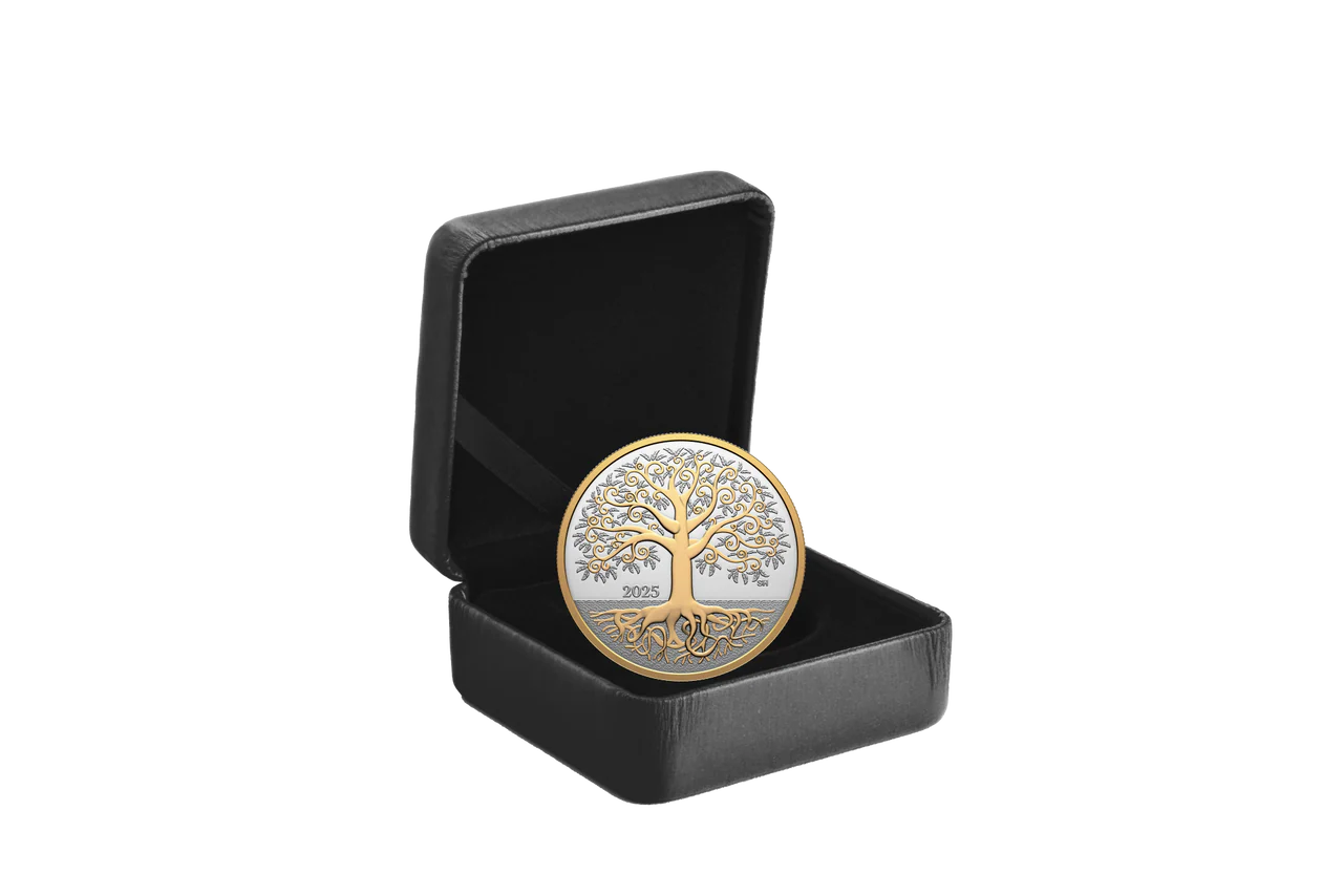 2025 Canada $10 Fine Silver Coin - Tree of Life - Image 4