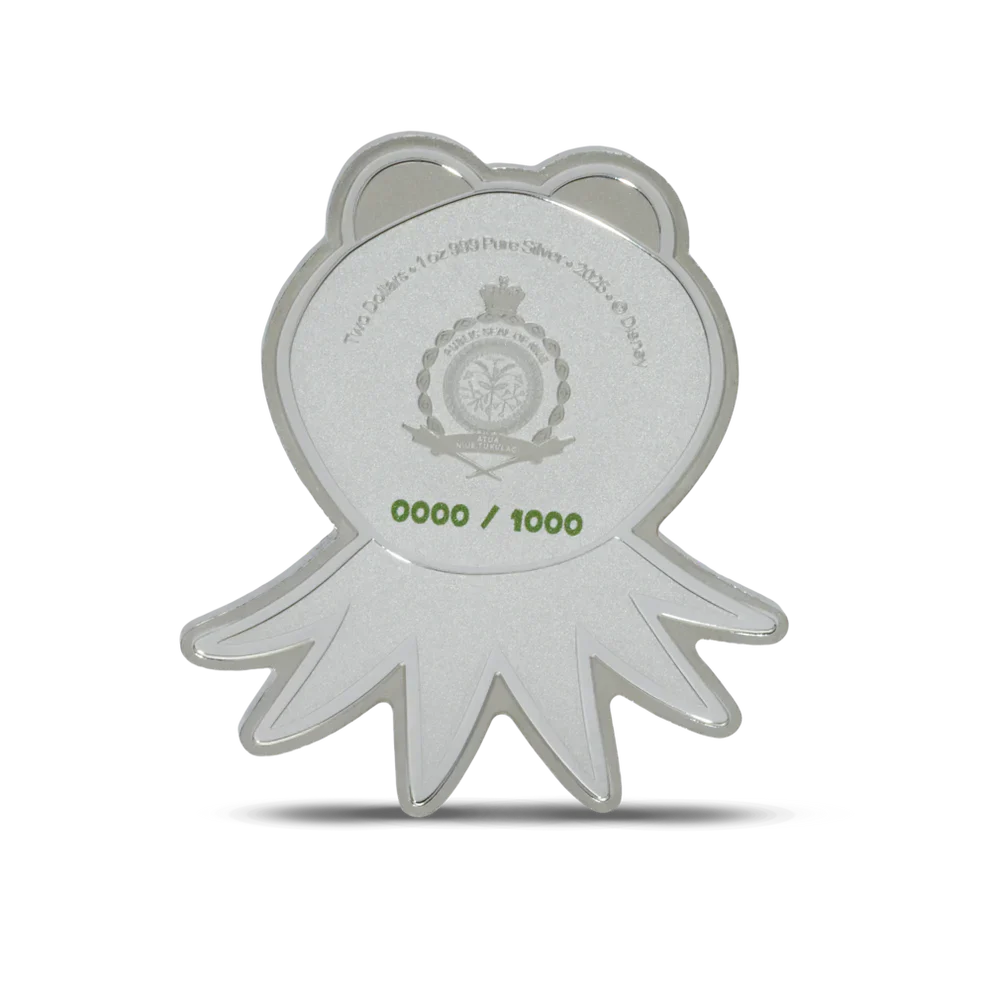 2025 70th Anniversary of the Muppet - Kermit the Frog 1oz Silver Coin - Image 2