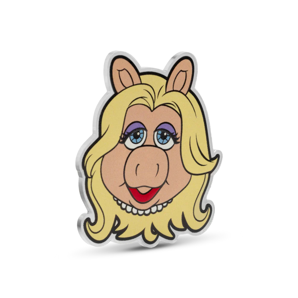 2025 70th Anniversary of the Muppets - Miss Piggy 1oz Silver Coin