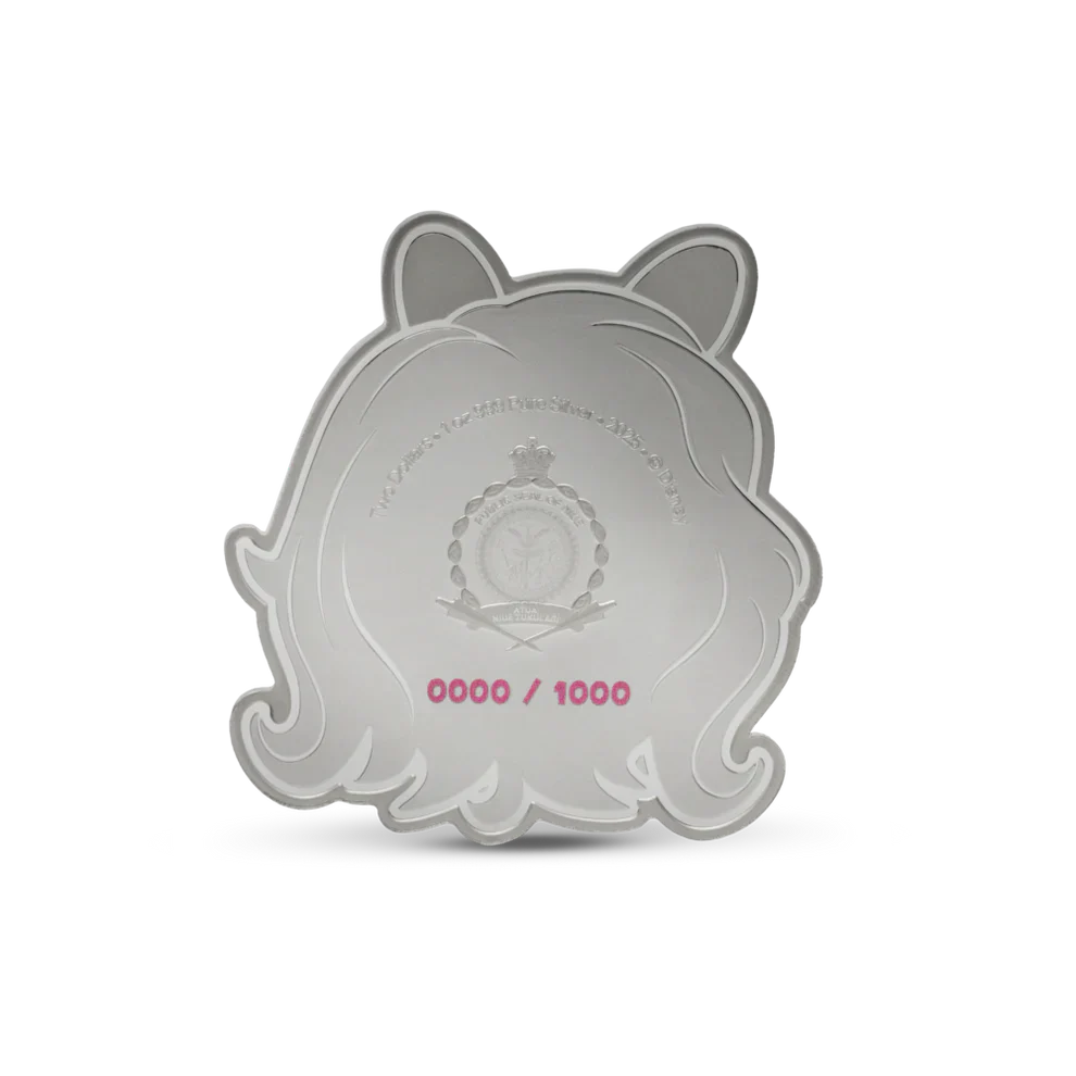 2025 70th Anniversary of the Muppets - Miss Piggy 1oz Silver Coin - Image 2