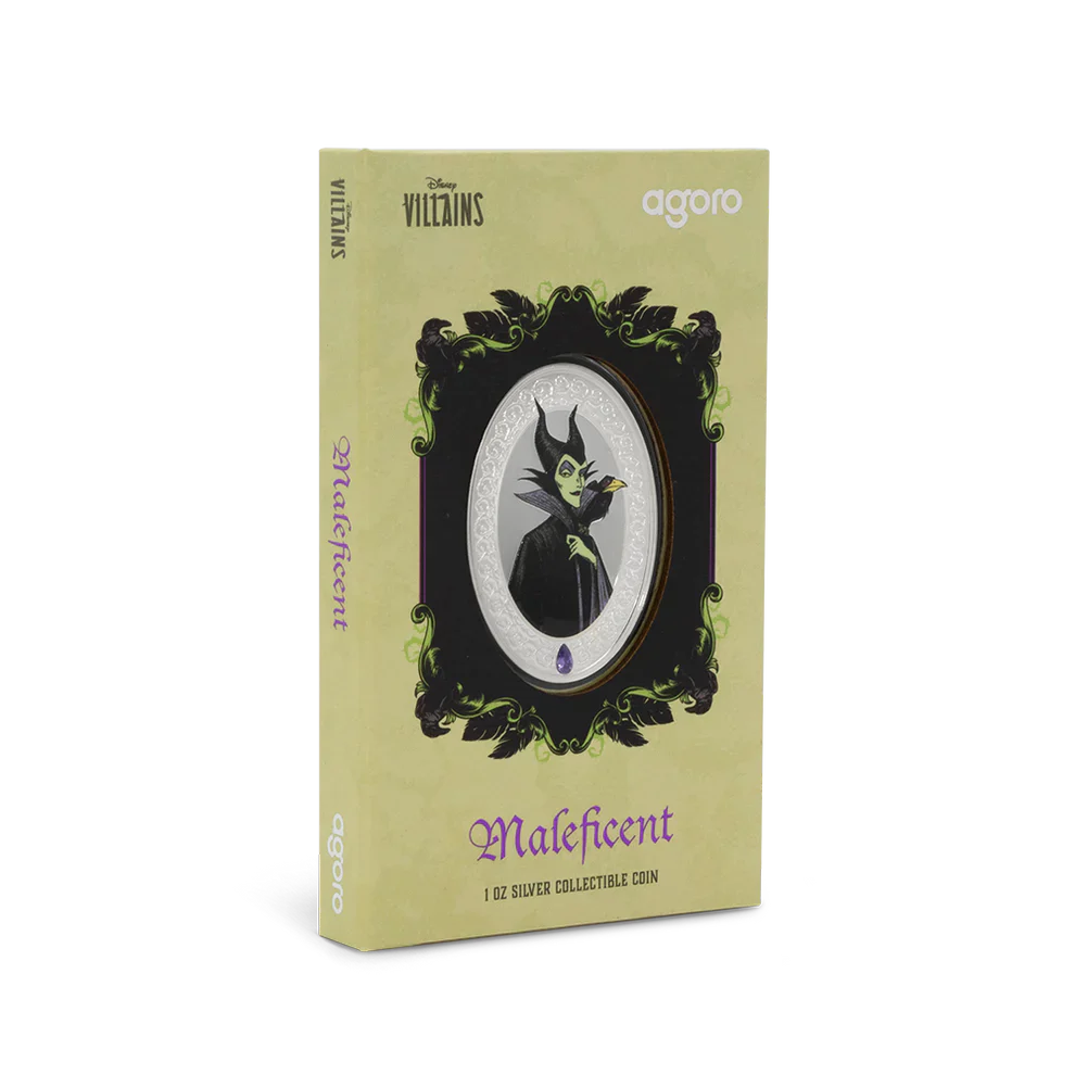 2025 Disney Villains - Maleficent 1oz Silver Coin - Image 4