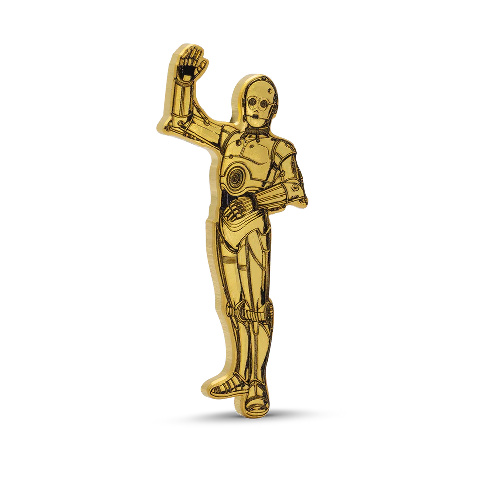 2025 Silver Star Wars Droid - C-3PO™ 1oz Silver Coin