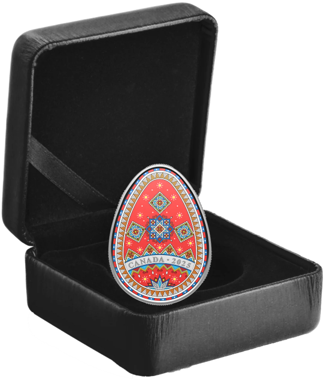 2025 $20 Fine Silver Coin - Pysanka - Image 3