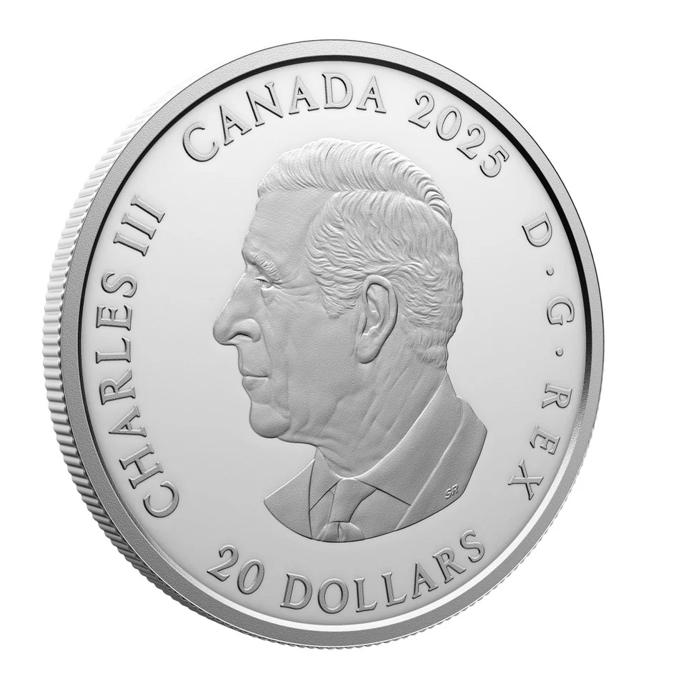 2025 $20 Fine Silver Coin - The Sundial - Image 4
