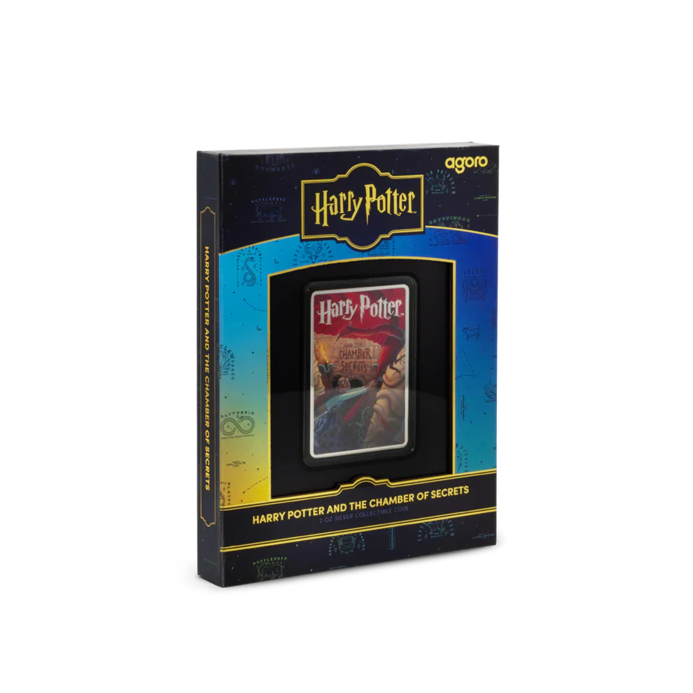 2025 Harry Potter Book Covers - Harry Potter and The Chamber of Secrets 2oz Silver Coin - Image 4