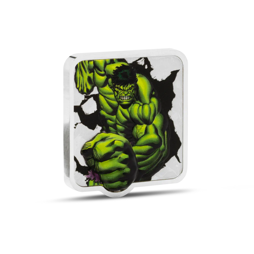 2025 Marvel - Hulk Smash 2oz Silver Coin