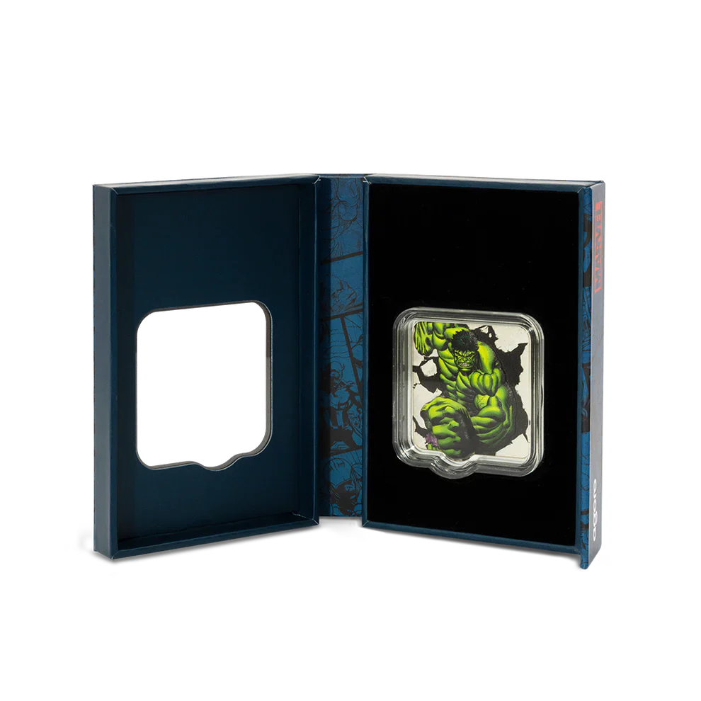 2025 Marvel - Hulk Smash 2oz Silver Coin - Image 3