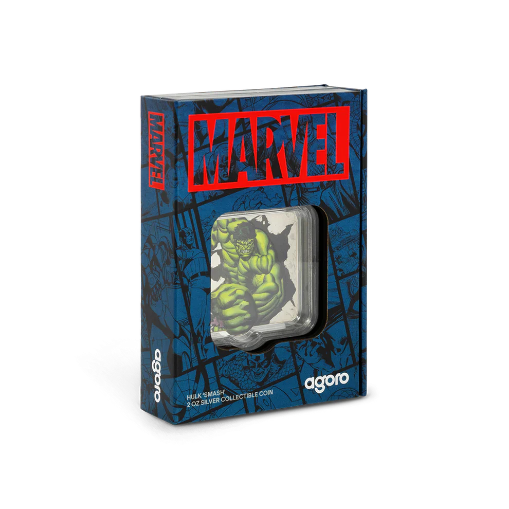 2025 Marvel - Hulk Smash 2oz Silver Coin - Image 4