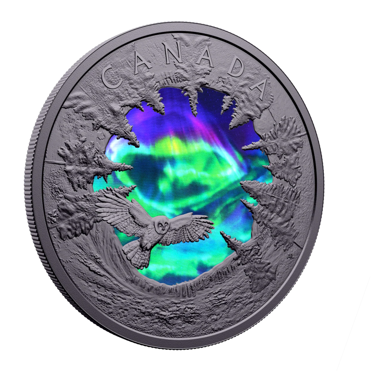 2025 $30 Fine Silver Coin Magic of the Northern Lights - Image 2