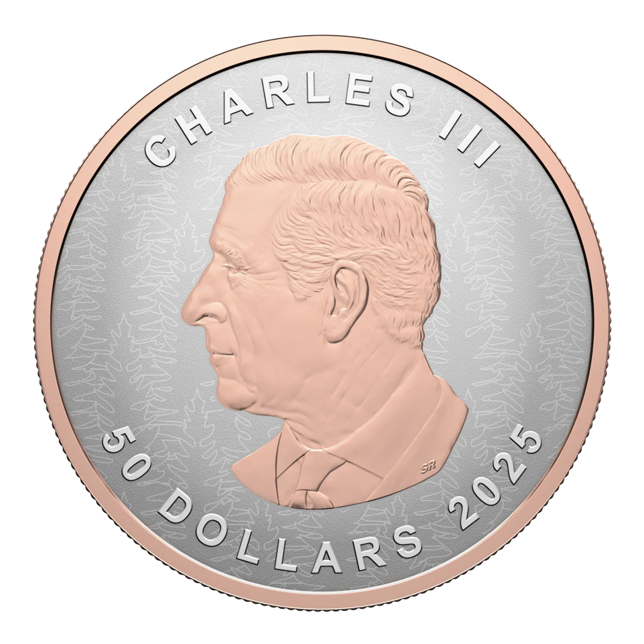 2025 $50 Canadian Maple Lead Ultra High Relief 5oz Silver Coin - Image 3