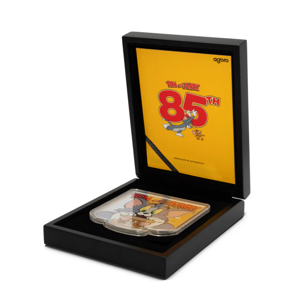 2025 85th Anniversary of Tom & Jerry 5oz Silver Coin - Image 3