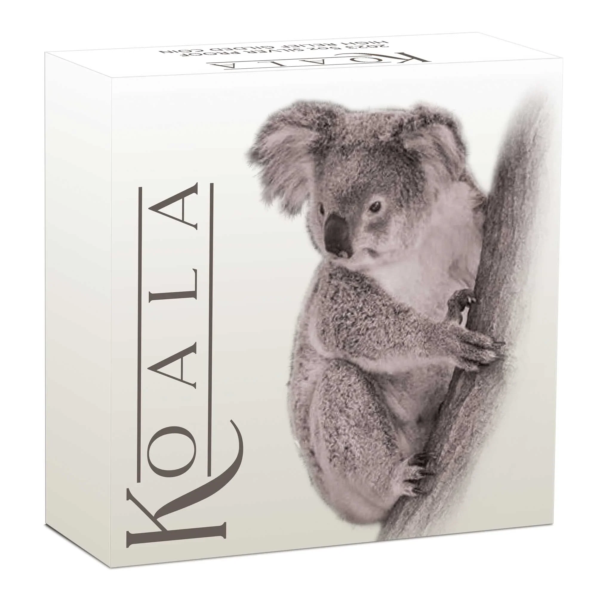 Australian Koala 2025 5oz Silver Proof High Relief Gilded Coin - Image 4